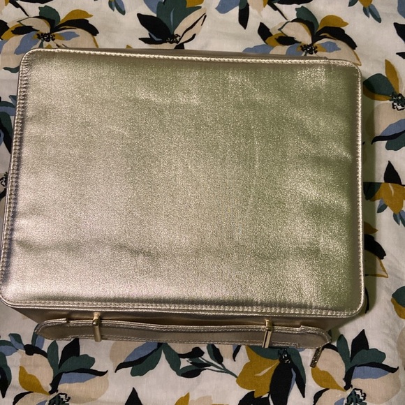 LANCOME Paris Gold Cosmetic Case - Picture 2 of 6